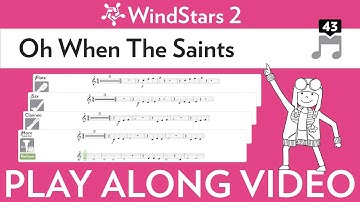 Tune 43 Oh When the Saints PLAY ALONG VIDEO