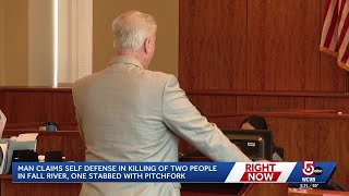 'Brutality like I have never seen before': Man arraigned in double-murder with pitchfork, cobbles...