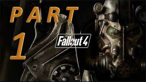 Fallout 4 Gameplay Walkthrough Part 1 – First Mission – Out of Time quest