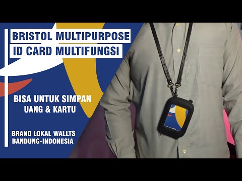 LOKAL PRIDE! UNBOXING & REVIEW ID CARD MULTIFUNGSI | BRISTOL MLTIPURPOSE WALLTS