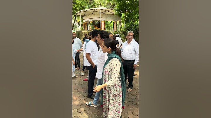 Shreyas Talpade came  for actor Atul parchure final rites