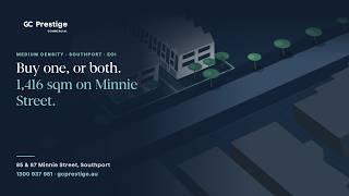 85 & 87 Minnie Street, Southport | 1,416 m² Medium Density, Buy One or Both | EOI