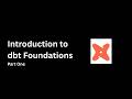 Introductions to dbt foundations: Your Market Value as an Analytics Engineer