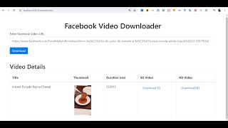 Build a Node.js Express Facebook GraphQL API to Build Video & Reels Downloader in Browser Using JS