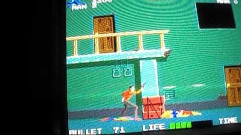 Rolling Thunder (Namco) PCB repair #2