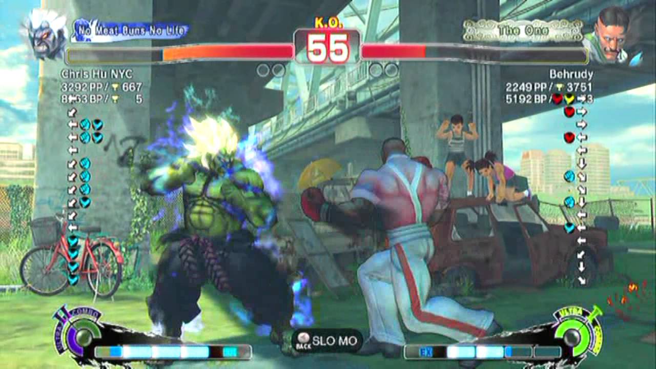 SSF4 AE: Chris Hu NYC(Oni) vs Behrudy(Dudley) - HD 720p