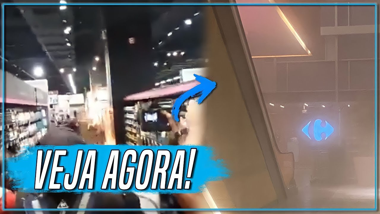 FOGO NO CARREFOUR - VEJA TUDO!