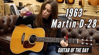 1963 Martin D-28 | Guitar of the Day - Angela Petrilli