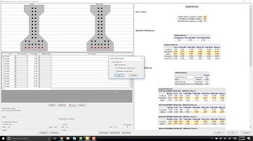 Setting individual beam strengths in LEAP Bridge Concrete