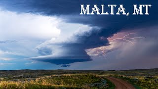 THE MALTA MOTHERSHIP: Jaw-dropping Montana Supercell by Freddy McKinney 6,683 views 2 years ago 5 minutes, 3 seconds