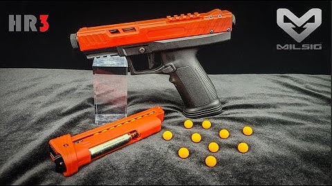 MILSIG HR3 pistol blaster reveal trailer