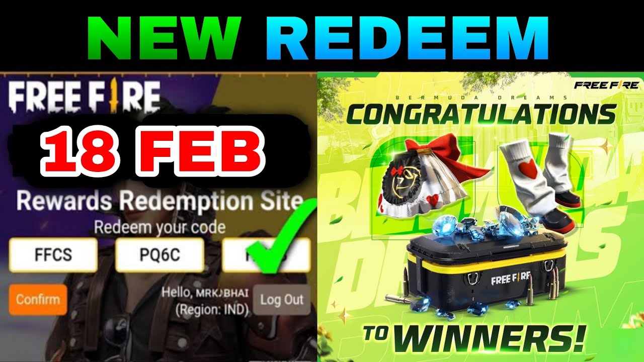 Free Fire redeem codes: Garena Free Fire Max codes for February 18: Here's  how to redeem your daily reward - The Economic Times