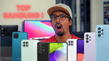 Quels sont les gammes de téléphone Samsung ?