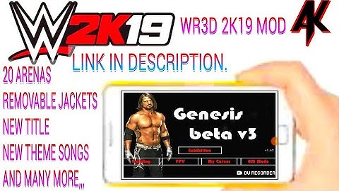 No.1 wr3d 2k19 like mangal mod with removable jackets with link in description