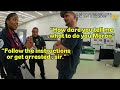 Airport Meltdown Ends in Arrest | Intoxicated KAREN Man Refuses TSA Instructions