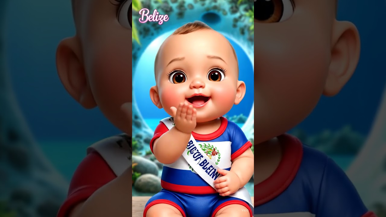 🇧🇿 Hello! I am Miss Baby Belize! Great Blue Hole & Maya Spirit! VOTE! 