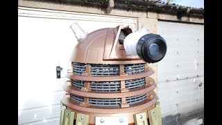 Full size radio control Dalek voice test
