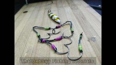 how to braid your own assist cord (BKK deep rig )