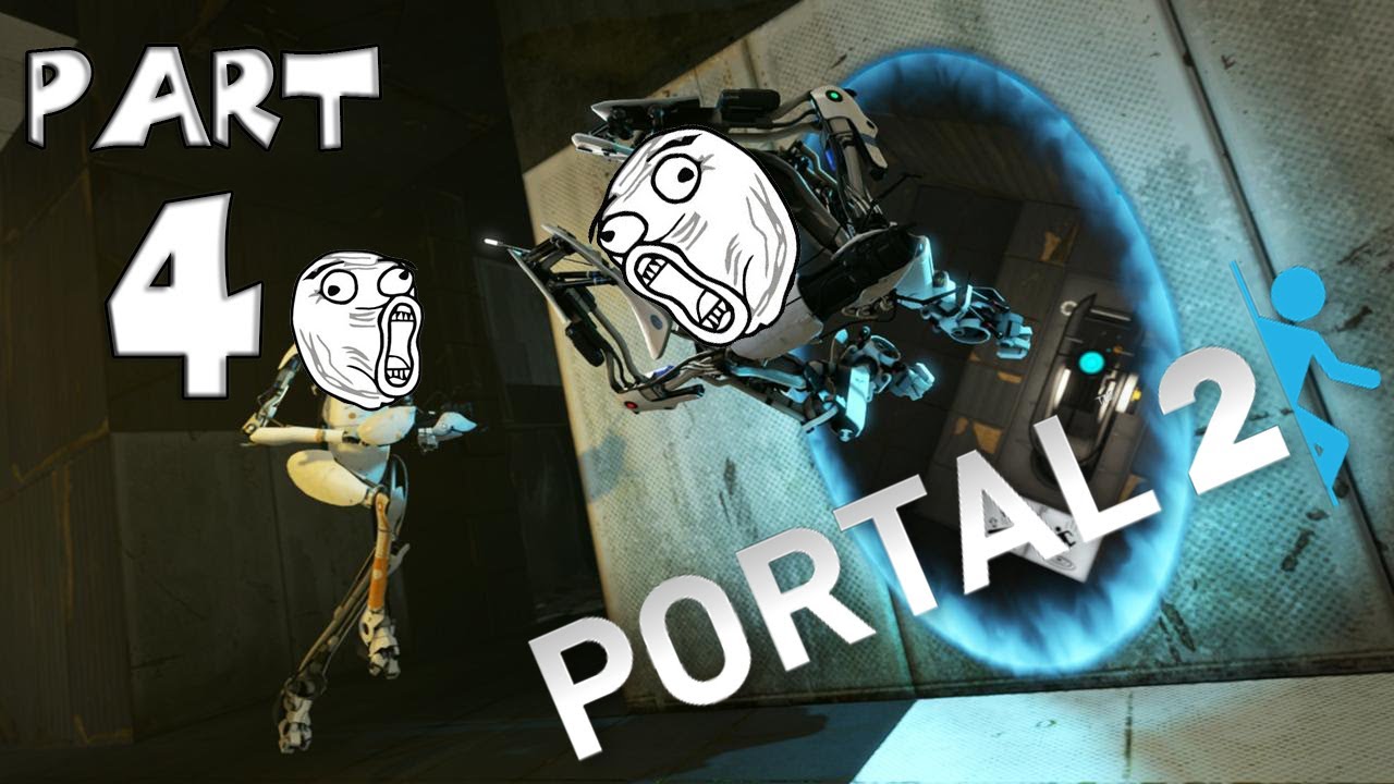 Portal 2 Co op Walkthrough Part 4 (Greek) - YouTube
