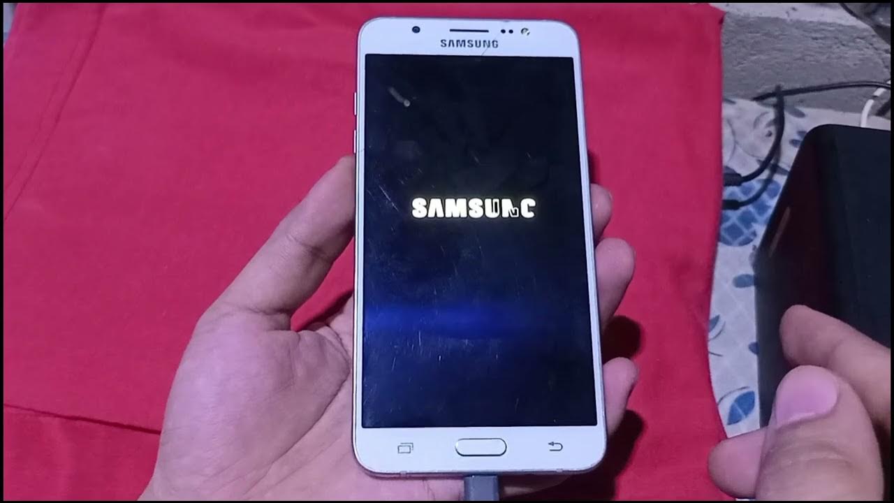 How to power on SAMSUNG J7 without power button SMJ710F/DS YouTube