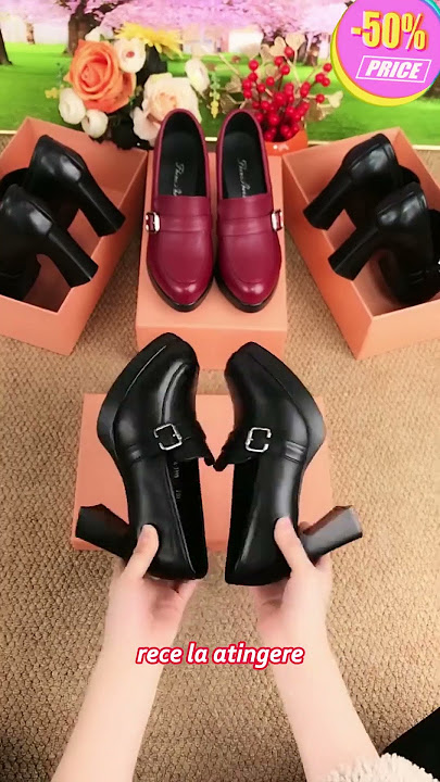 🔥【Cumpără 1, primești 1 gratuit】👠【35～40】Tocuri înalte noi, la modă și confortabile