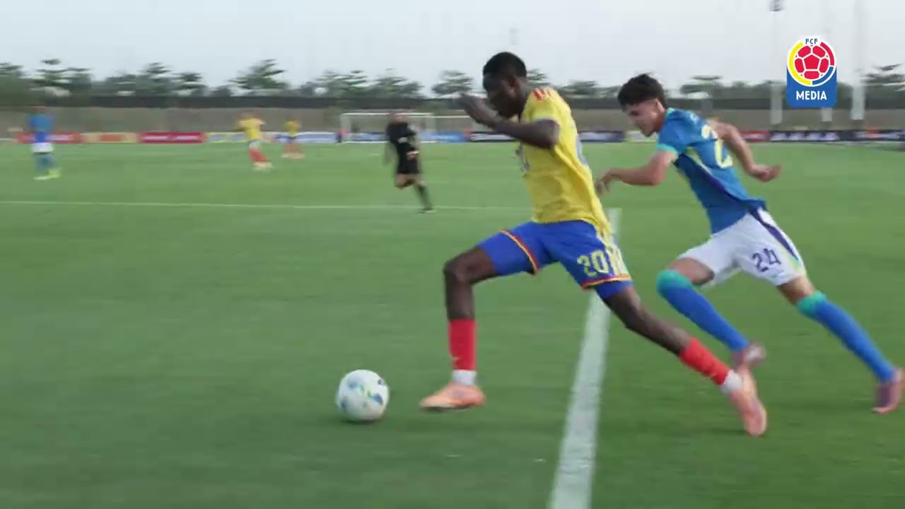 ¡Lo mejor de nuestra Selección Colombia Masculina Sub 17 vs Brasil Sub 17!