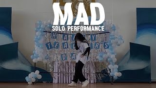 MAD - Ne-Yo DANCE COVER🎶🪩 | teacher’s day solo performance