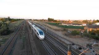 Cruce de AVE S-100 y S-103