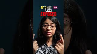 BUY 2 GET 1 FREE scam EXPOSED! #finance #scam #free #dailyshorts #investing