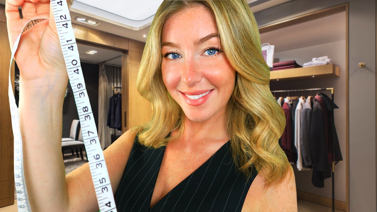 ASMR FULL BODY MEASURING | Measuring You In EXTRA Fine Detail | Up Close Soft Spoken