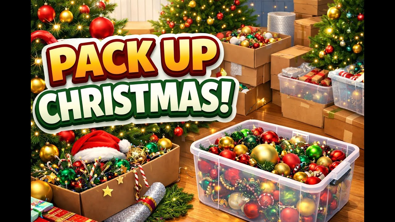 Подготовка к Рождеству | Быстрые и простые идеи для хранения вещей + Как создать рождественский шкаф