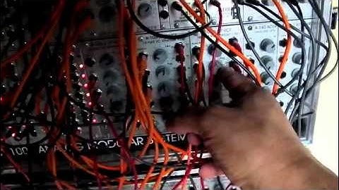 Taming the beast (Doepfer analog modular synthesizer)