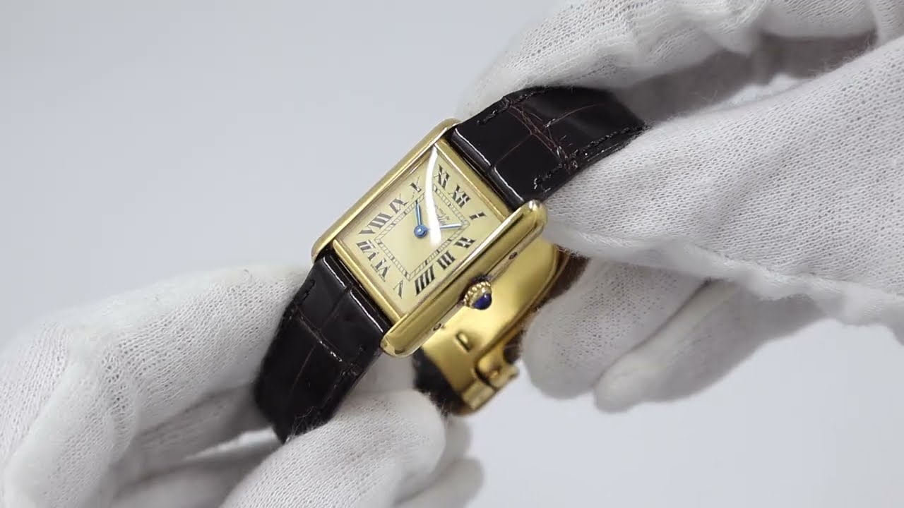 CARTIER カルティエ マストタンク MMサイズ Ref.2415 クォーツ 2000