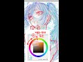 すぐに真似できる、肌色の選び方基本【イラストメイキング】みにまるコミック How to apply skin tones and choose colors #Shorts