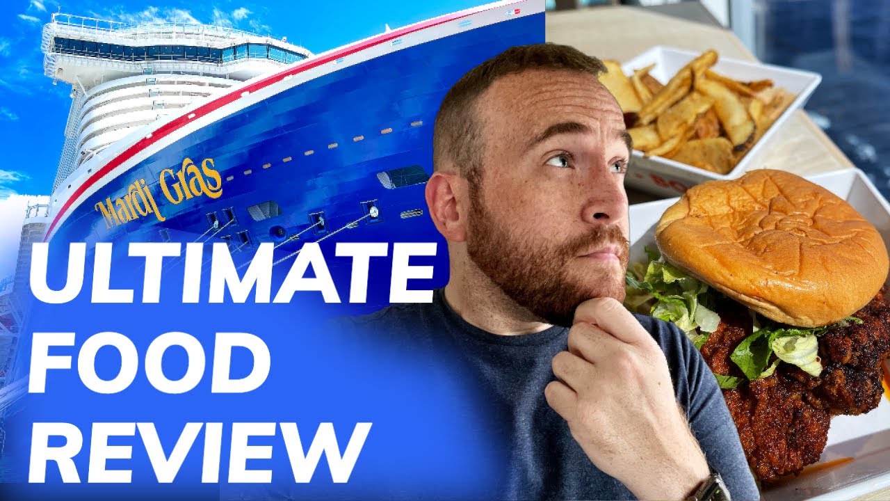 I Rank & Review All the Food on Carnival Celebration - Mardi Gras (What to Avoid!)
