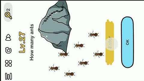 Brain Out Level 31 || How Many Ants.