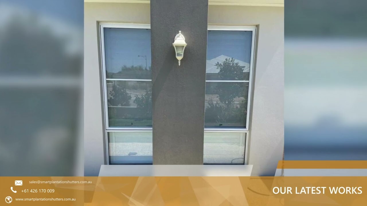 NEW INSTALLATIONS BY SMART PLANTATION SHUTTERS PERTH 