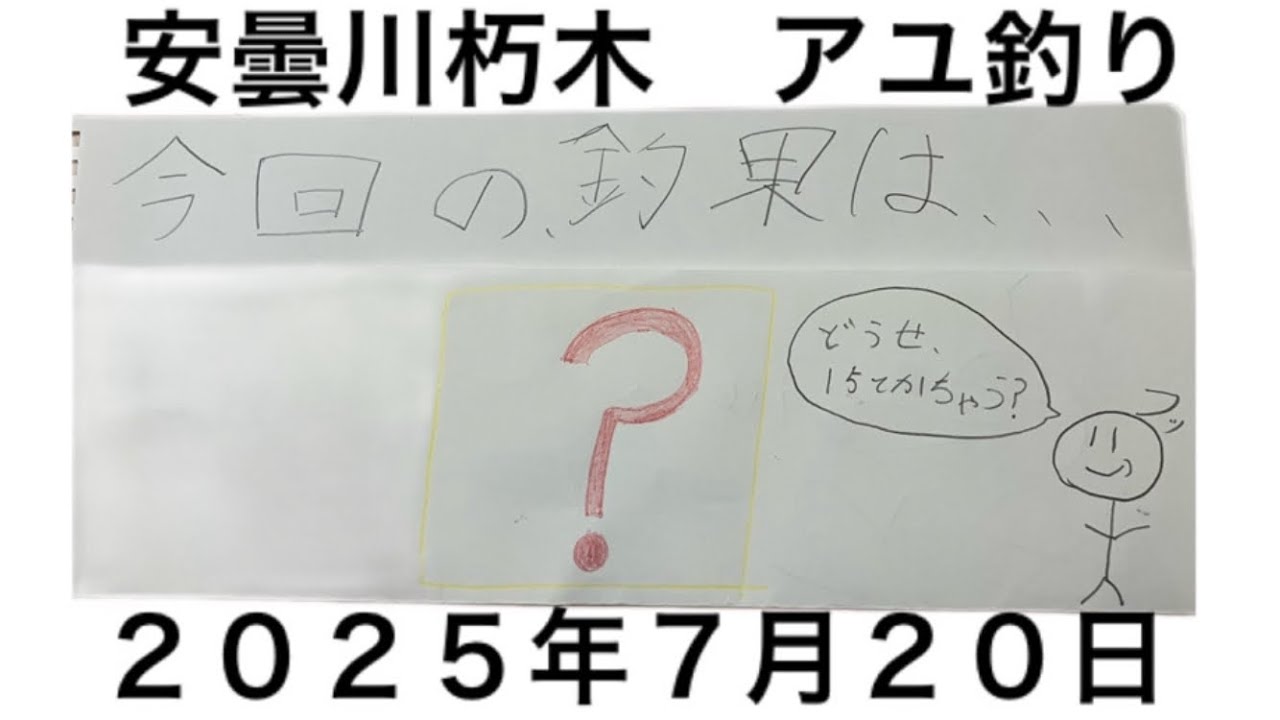 黄色い鮎が俺に釣りを続けさせる！安曇川アユ釣り