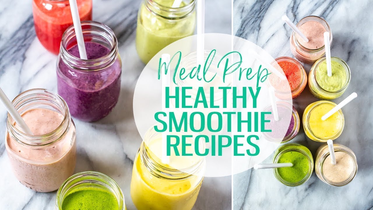 7 Best Healthy Smoothie Recipes - YouTube