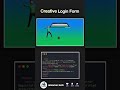 Creative Login Form Animation using HTML &amp; CSS | AI Learner