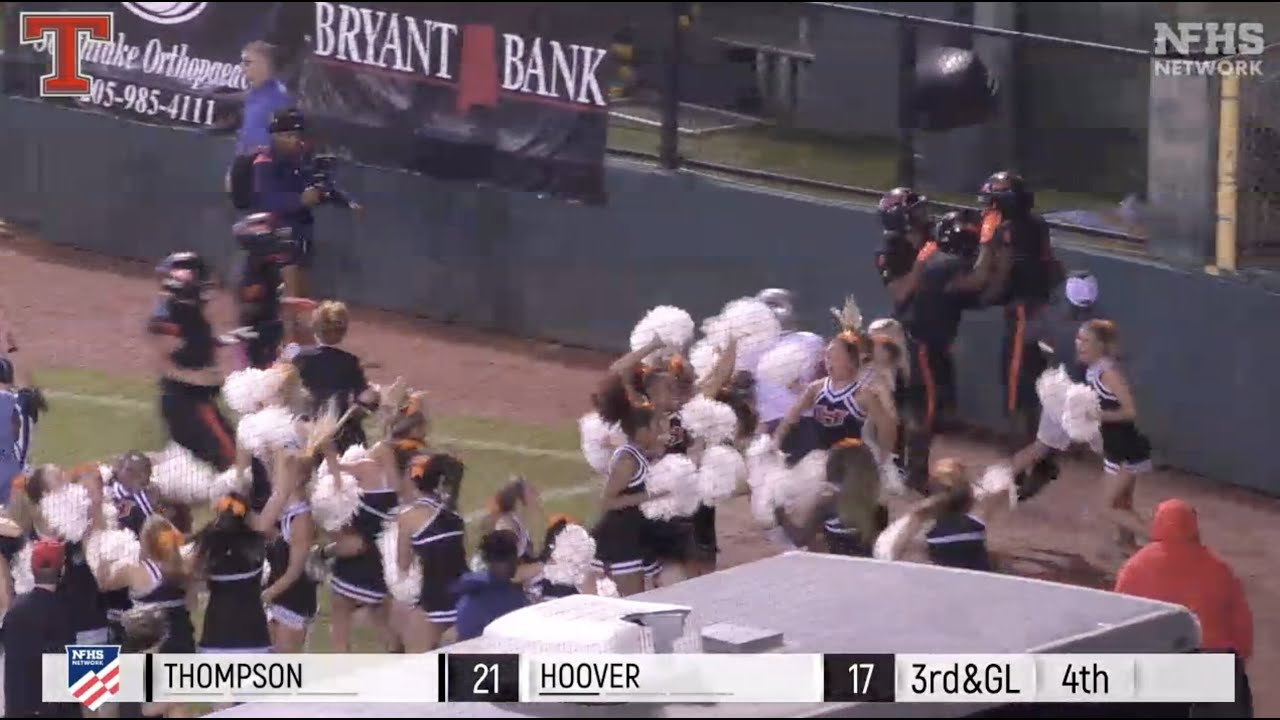 Hoover upsets No. 4 Thompson 24-21 in Game of the Year in Alabama
