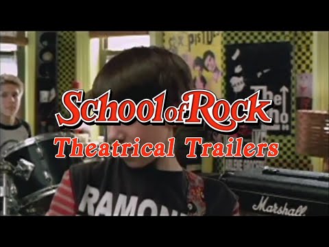 School of Rock - All Theatrical Movie Trailers - Jack Black - High Quality