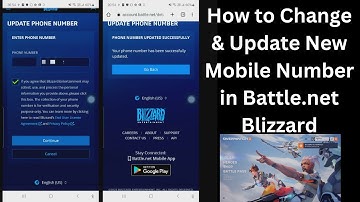 How to Change & Update New Mobile Number in Battle net Blizzard