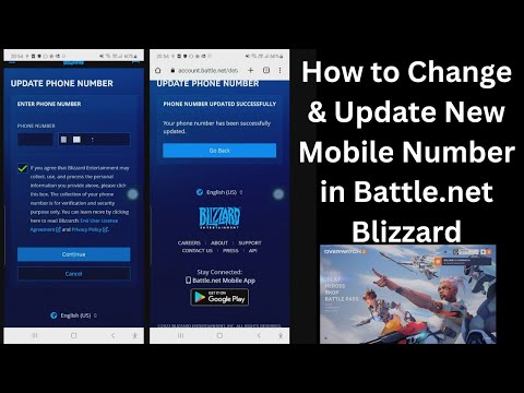 Blizzard - Battle.net TR/AR/UA Account Phone Number Verified