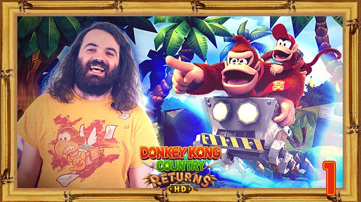 JE DÉCOUVRE CE PETIT BIJOU ! (Donkey Kong Country Returns HD 🍌1 : Jungle)