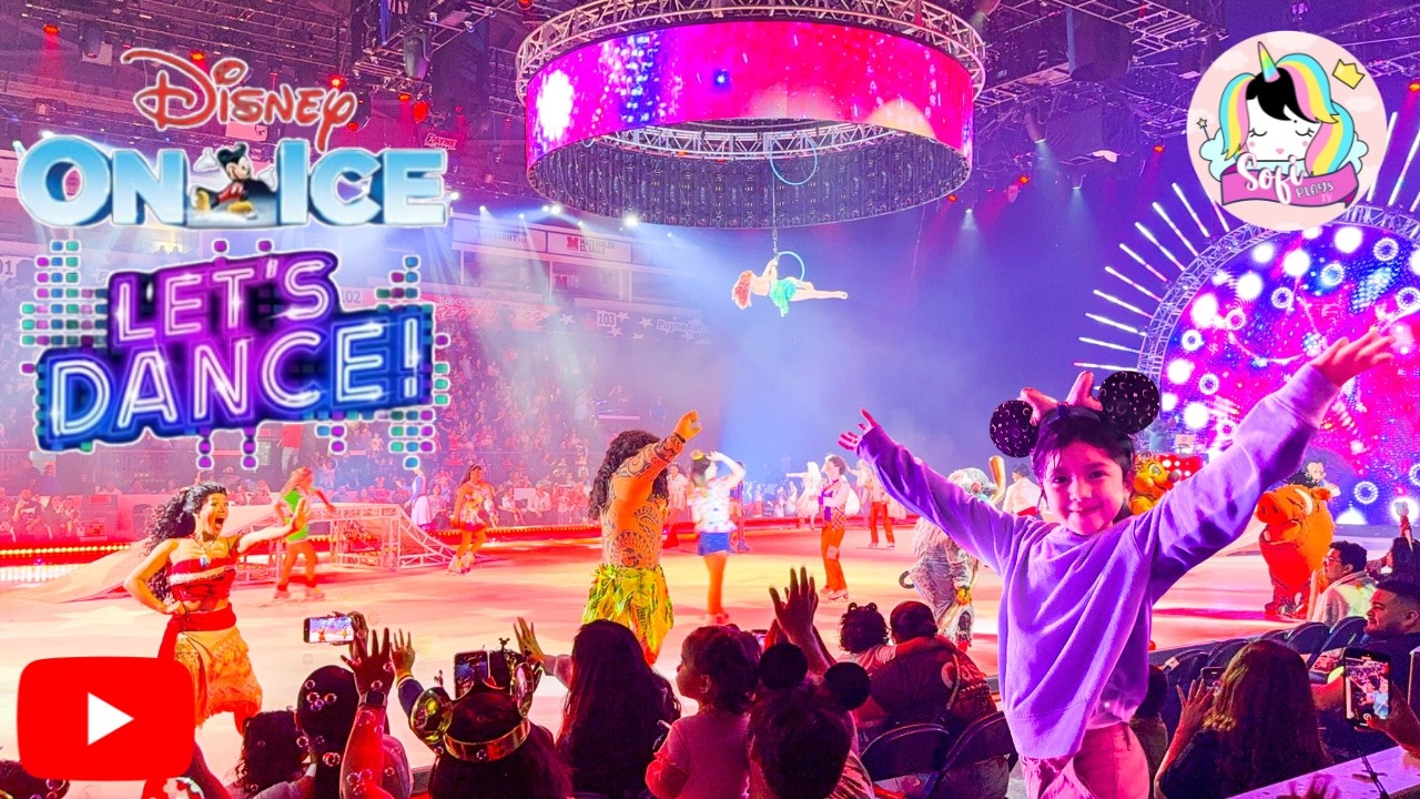 Disney On Ice 2025 | LETS DANCE! Mickey DJ y Amigos | Disfrutando La Magia De Disney Sobre Hielo
