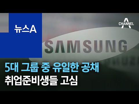 <strong>삼성</strong>, 5대 그룹 중 유일한 공채…취업준비생들 고심 | 뉴스A