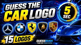 Only 1% Can Guess All 15 Car Logos in 5 Seconds! 😱