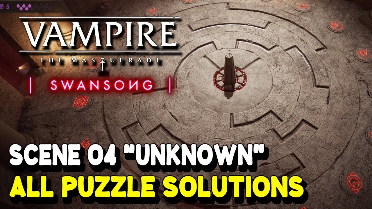 Vampire: The Masquerade – Swansong Stone Circle Puzzle Guide