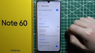 Realme Note 60: How to Change Time Format
